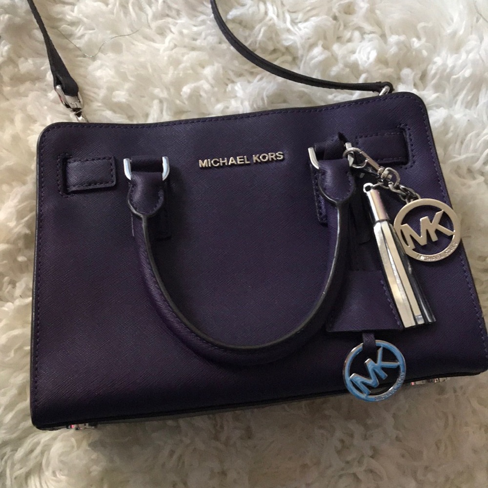 Mini purple purse